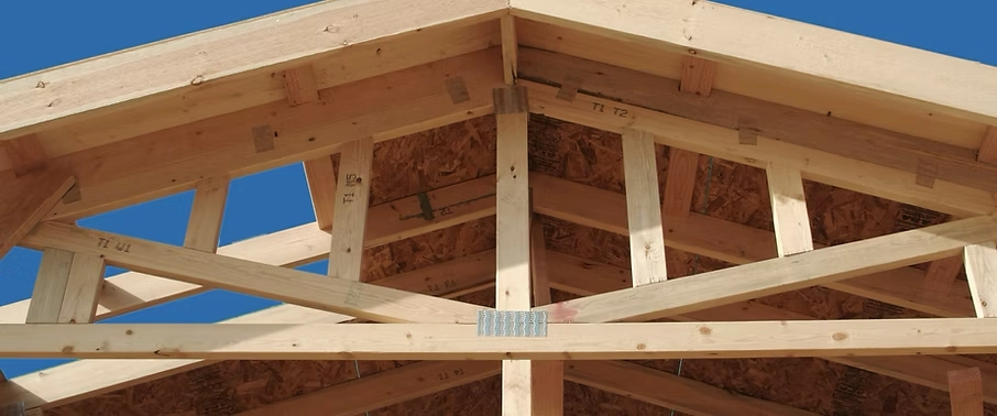 Wooden frame work