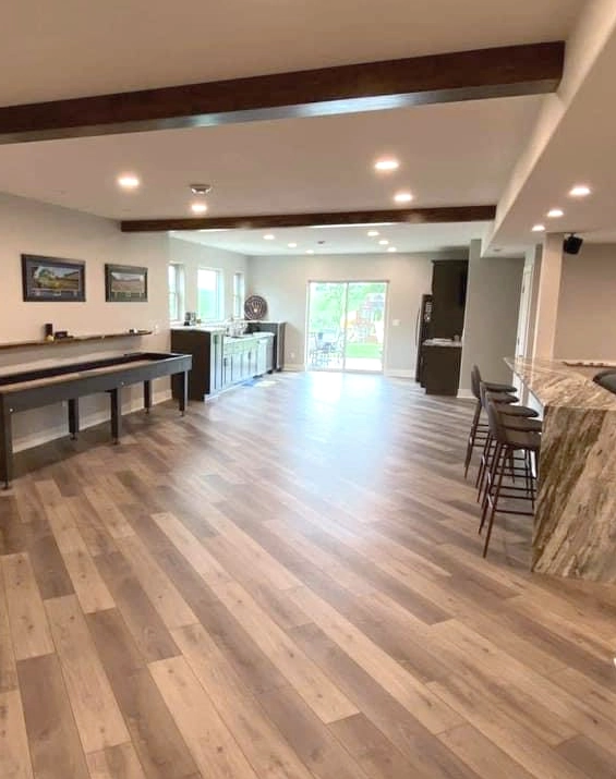 Living room renovation by Neu's Renovation
